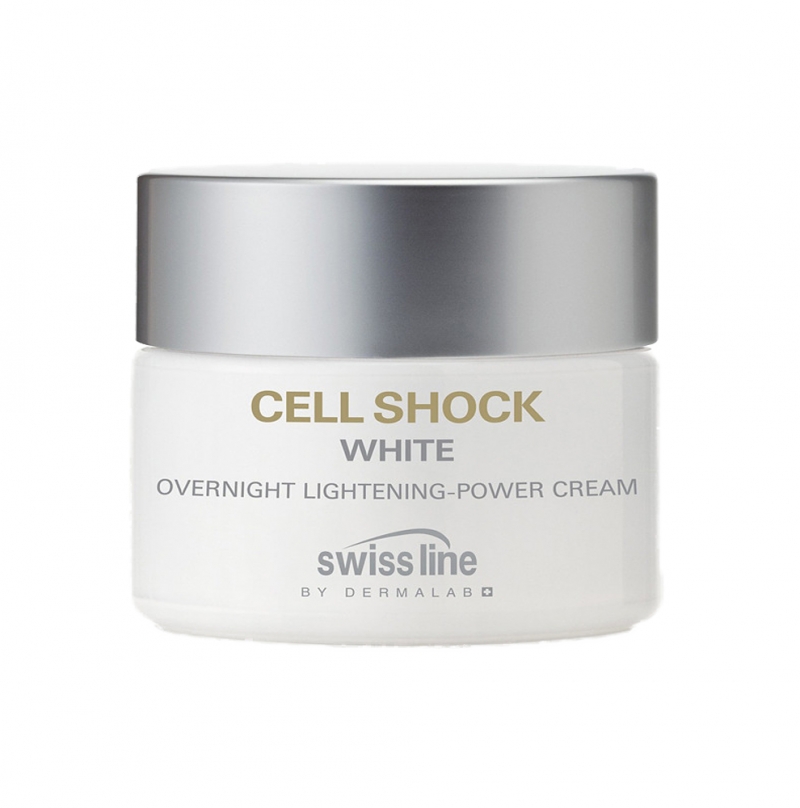 Kem dưỡng trắng da ban đ&ecirc;m chuy&ecirc;n s&acirc;u Swissline csw lightening power cream